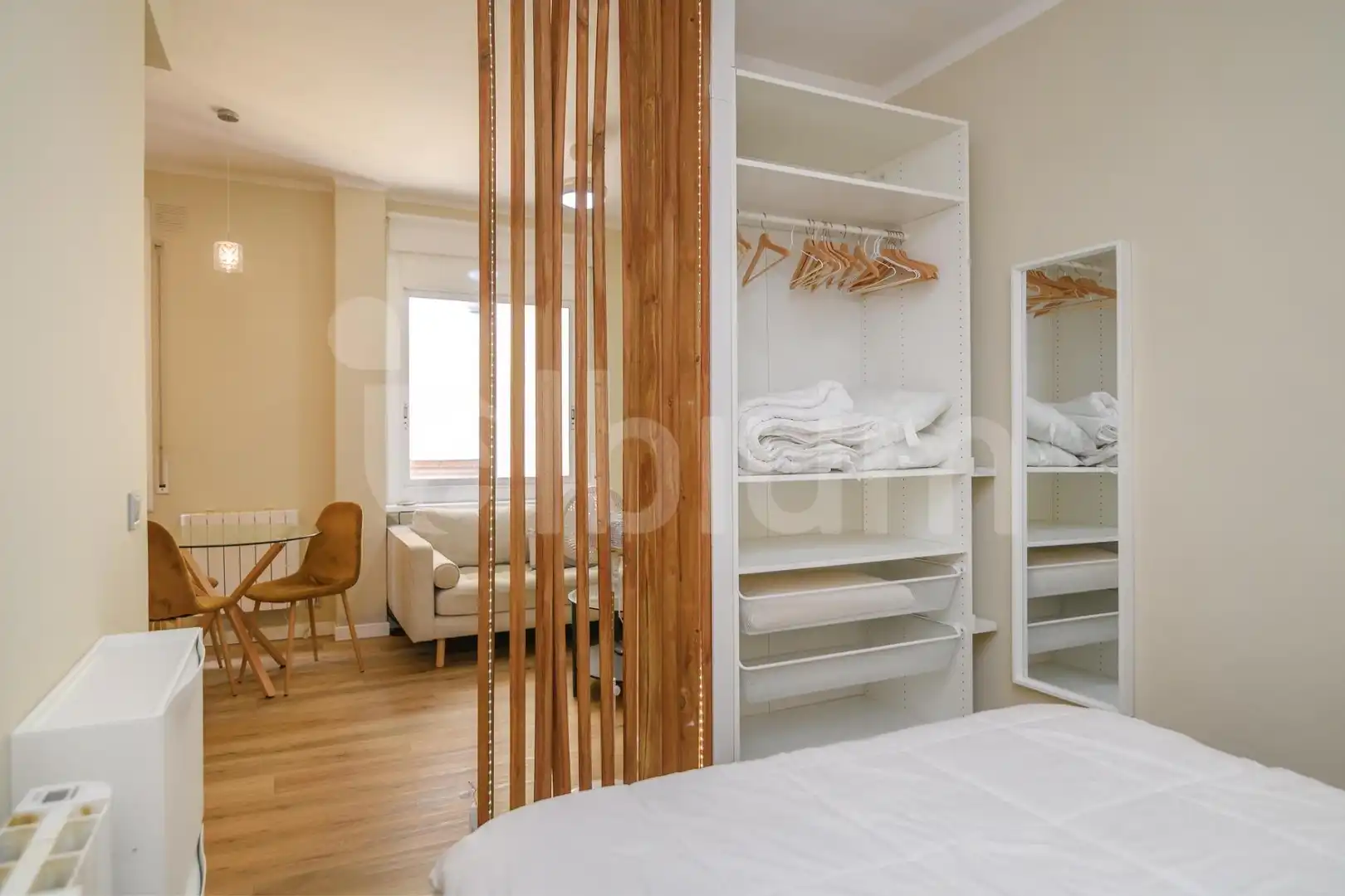 Schlafzimmer von Wohnung zur Miete in Barcelona