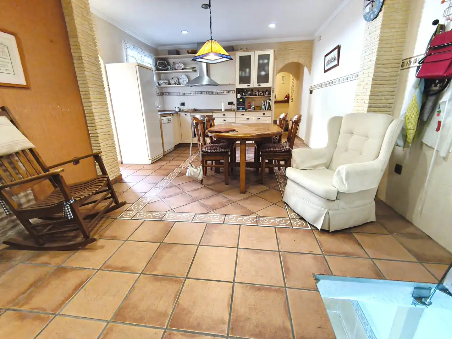 Cuina de Casa adosada en venda en Cartagena amb Aire condicionat, Calefacció i Parquet