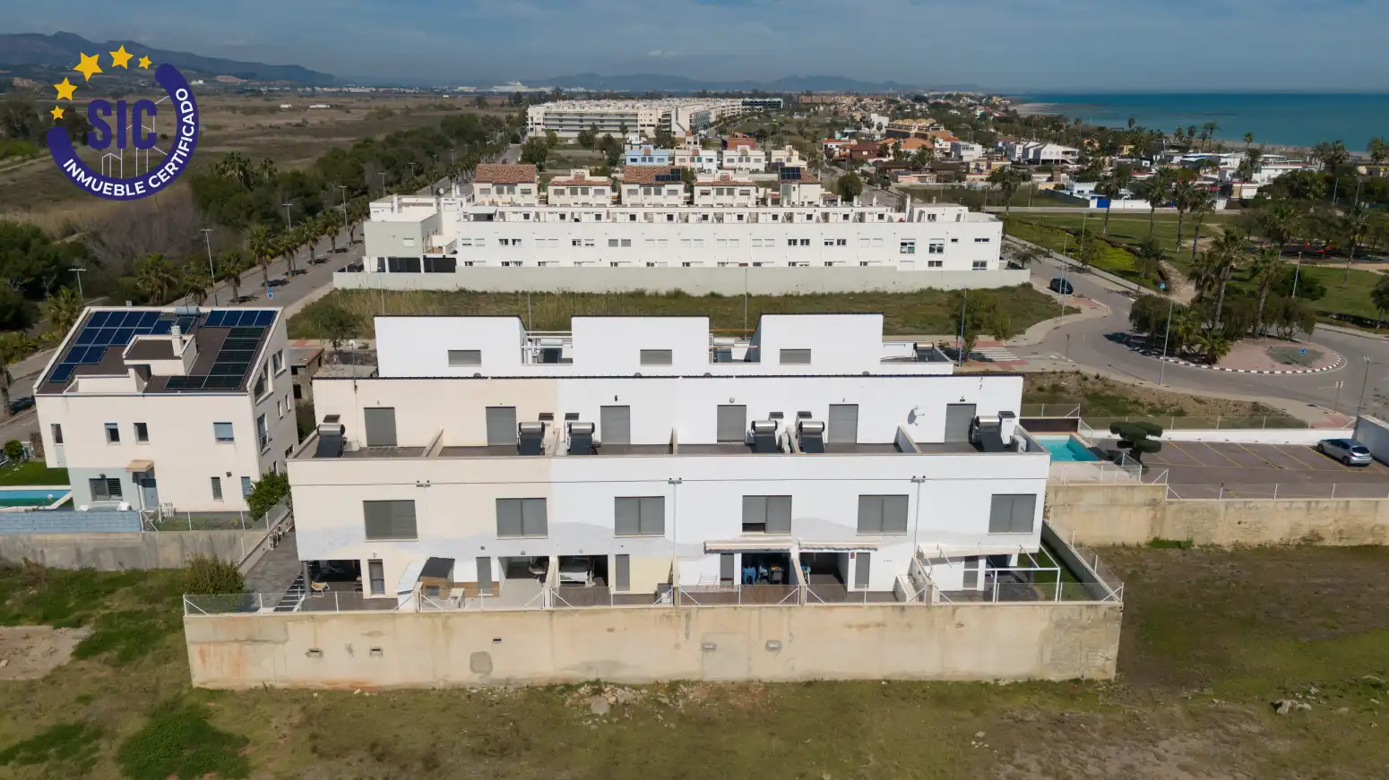 Exterior view of Detached homes for sale in Almenara  with Air Conditioner, Heating and Terrace