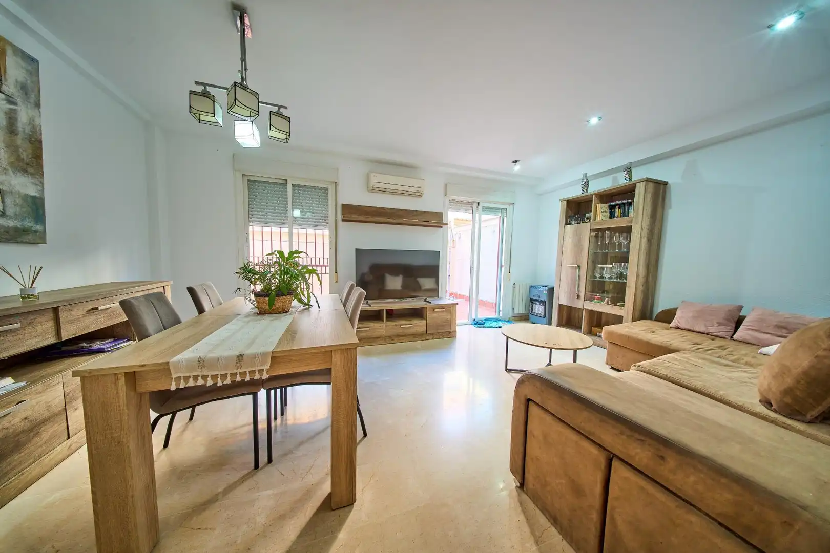 Living room of Detached homes for sale in Armilla  with Air Conditioner, Heating and Terrace