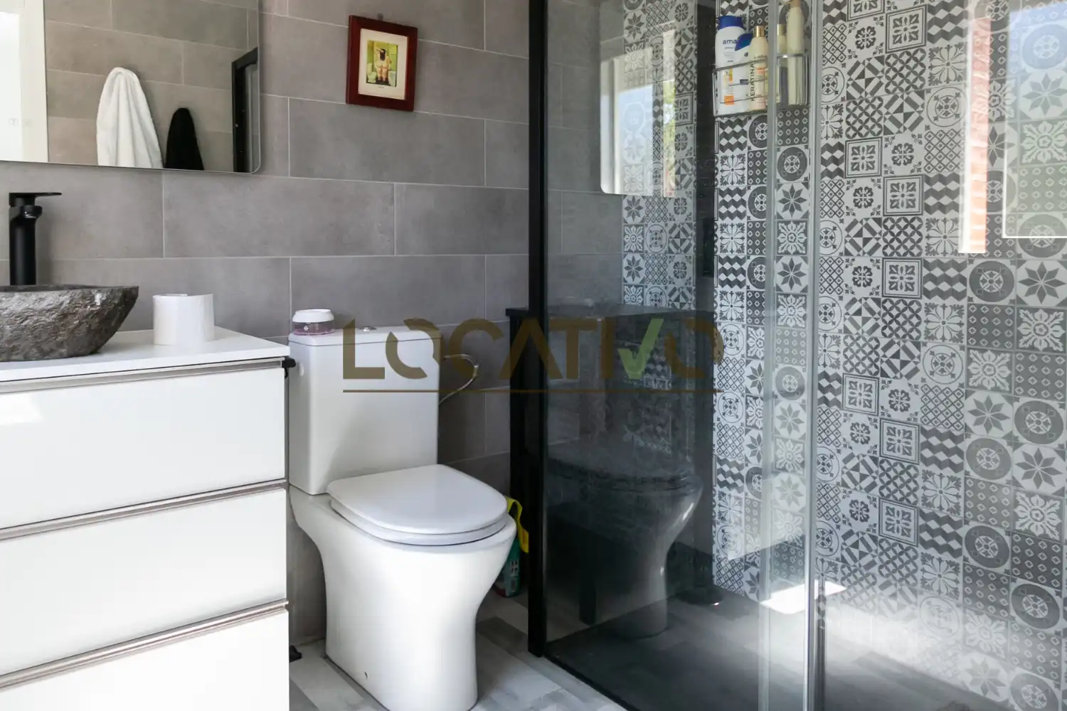 Bany de Casa o xalet en venda en Navas del Rey amb Calefacció, Jardí privat i Traster