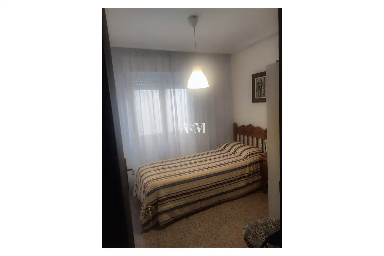 Bedroom of Apartments for rent in Almoradí  with Heating, Terrace and Furnished