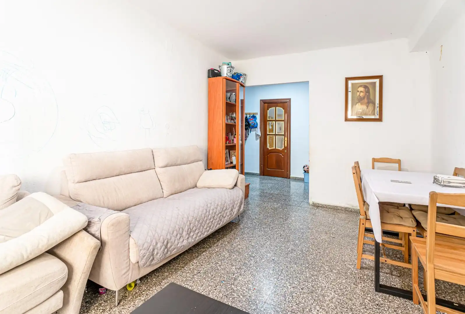 Sala de estar de Piso en venta en Málaga