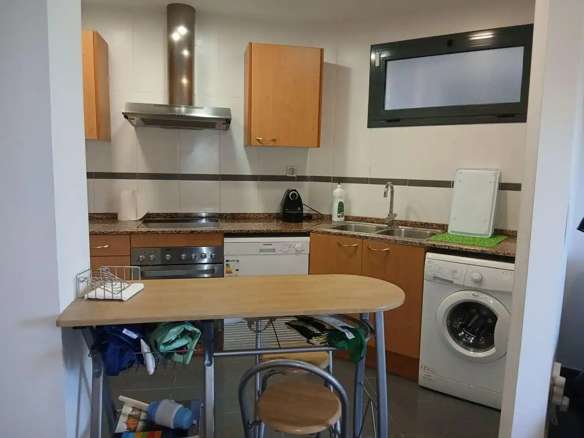 Cocina de Apartamento en venta en Deltebre con Terraza, Amueblado y Piscina comunitaria