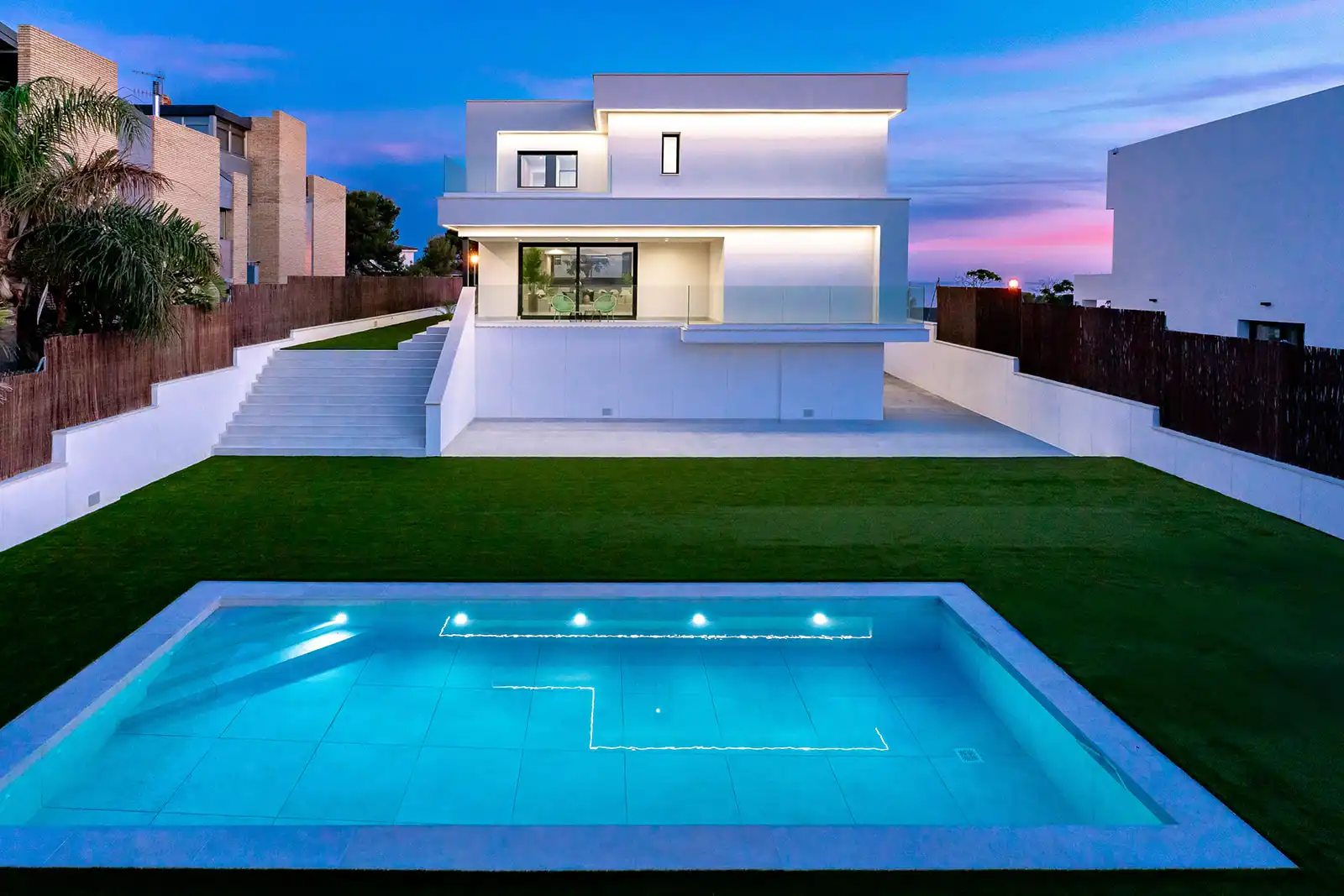 Swimming pool of Houses for sale in Sitges  with Air Conditioner, Heating and Private garden