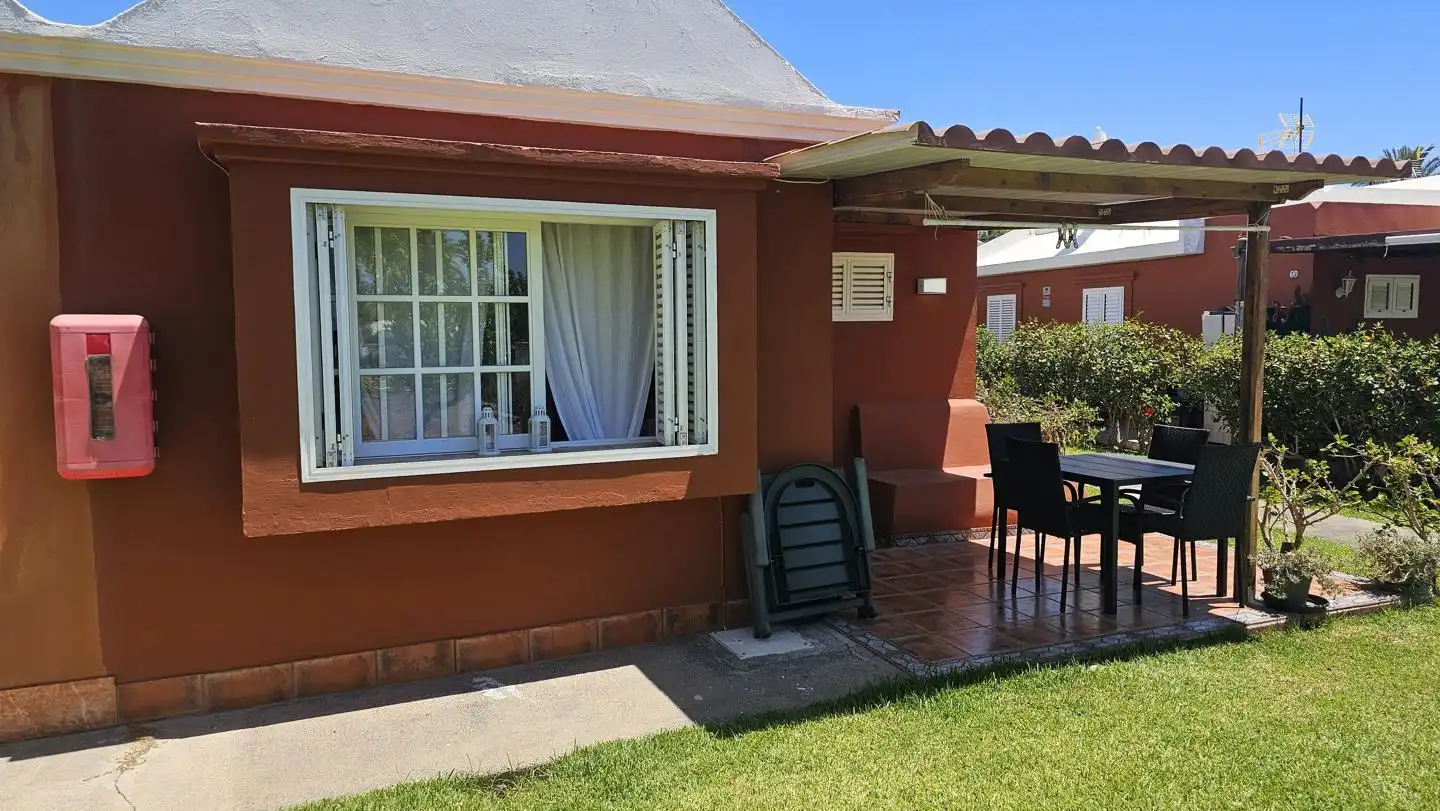 Jardí de Casa o xalet de lloguer en San Bartolomé de Tirajana amb Terrassa, Moblat i Internet