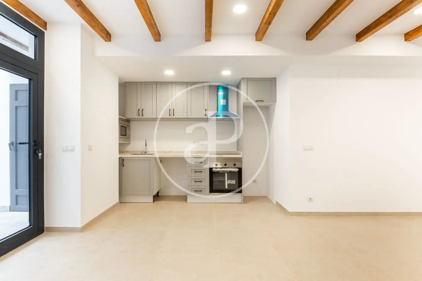 Küche von Loft zum Verkauf in Valencia mit Klimaanlage, Heizung und Terrasse