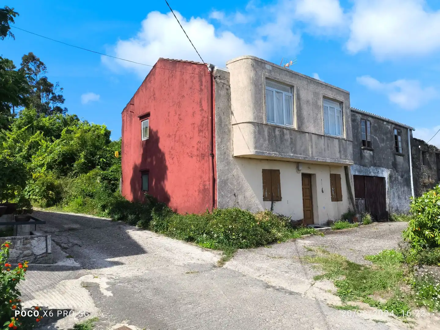 Vista exterior de Casa o chalet en venta en Corcubión con Jardín privado
