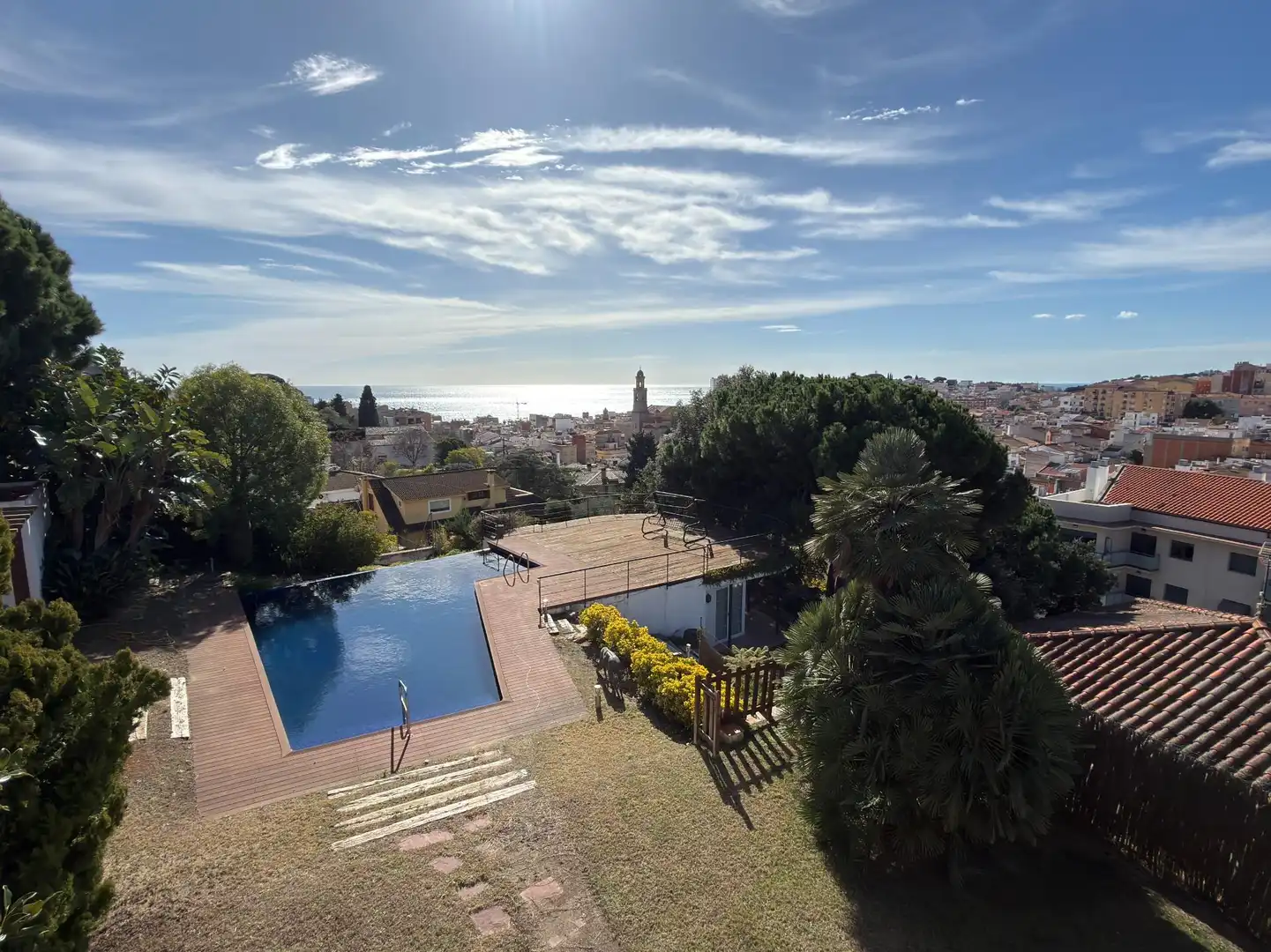 Piscina de Casa o chalet en venta en Canet de Mar con Jardín privado, Trastero y Piscina