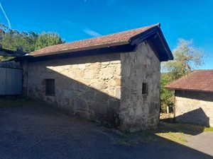 Exterior view of House or chalet for sale in Mondariz  with Private garden, Parquet flooring and Storage room