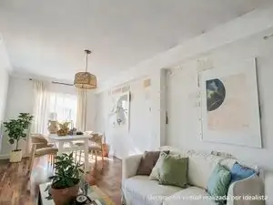 Sala de estar de Piso en venta en Málaga con Terraza