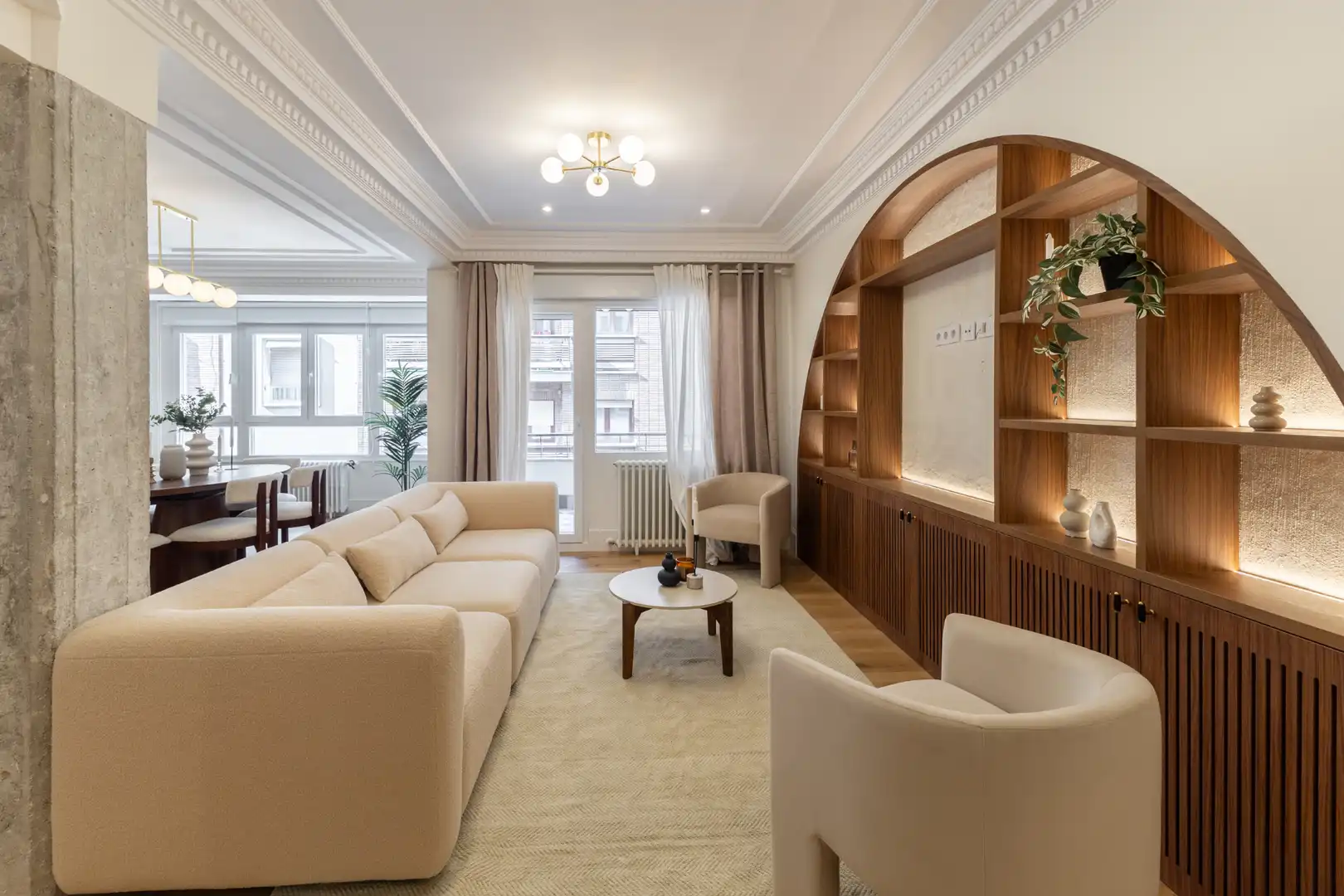 Sala de estar de Piso en venta en Madrid con Aire acondicionado, Calefacción y Parquet
