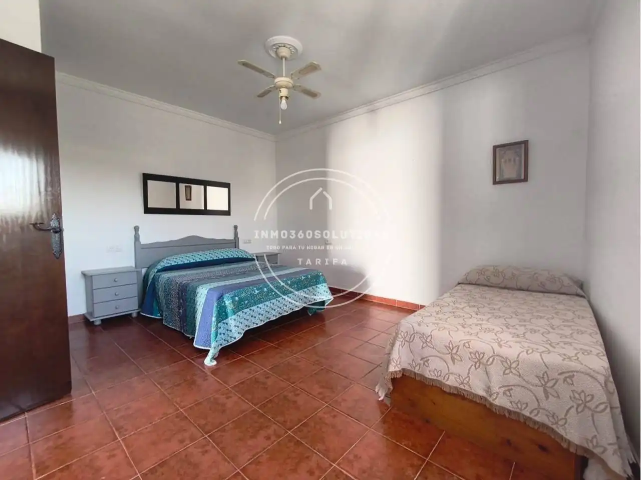 Bedroom of Flat for rent in Tarifa  with Air Conditioner, Terrace and Furnished