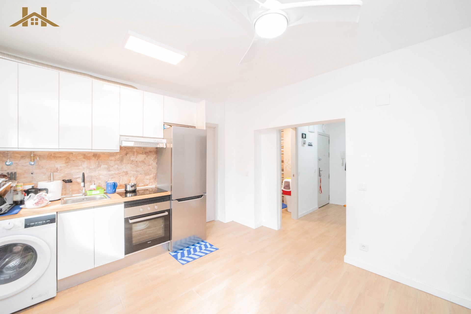 Kitchen of Flat for sale in Leganés  with Heating and Furnished