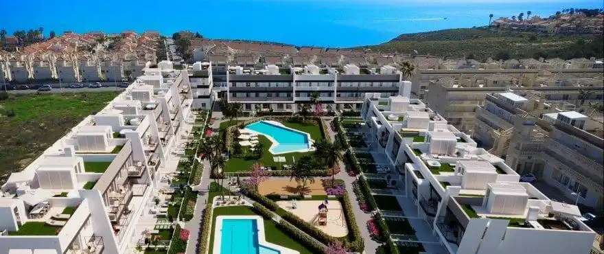 Exterior view of Flat for sale in Santa Pola  with Terrace, Swimming Pool and Community pool