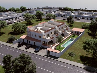 Mini appartamento di nuova costruzione con piscina in vendita a Calle Castellano Manchega 21