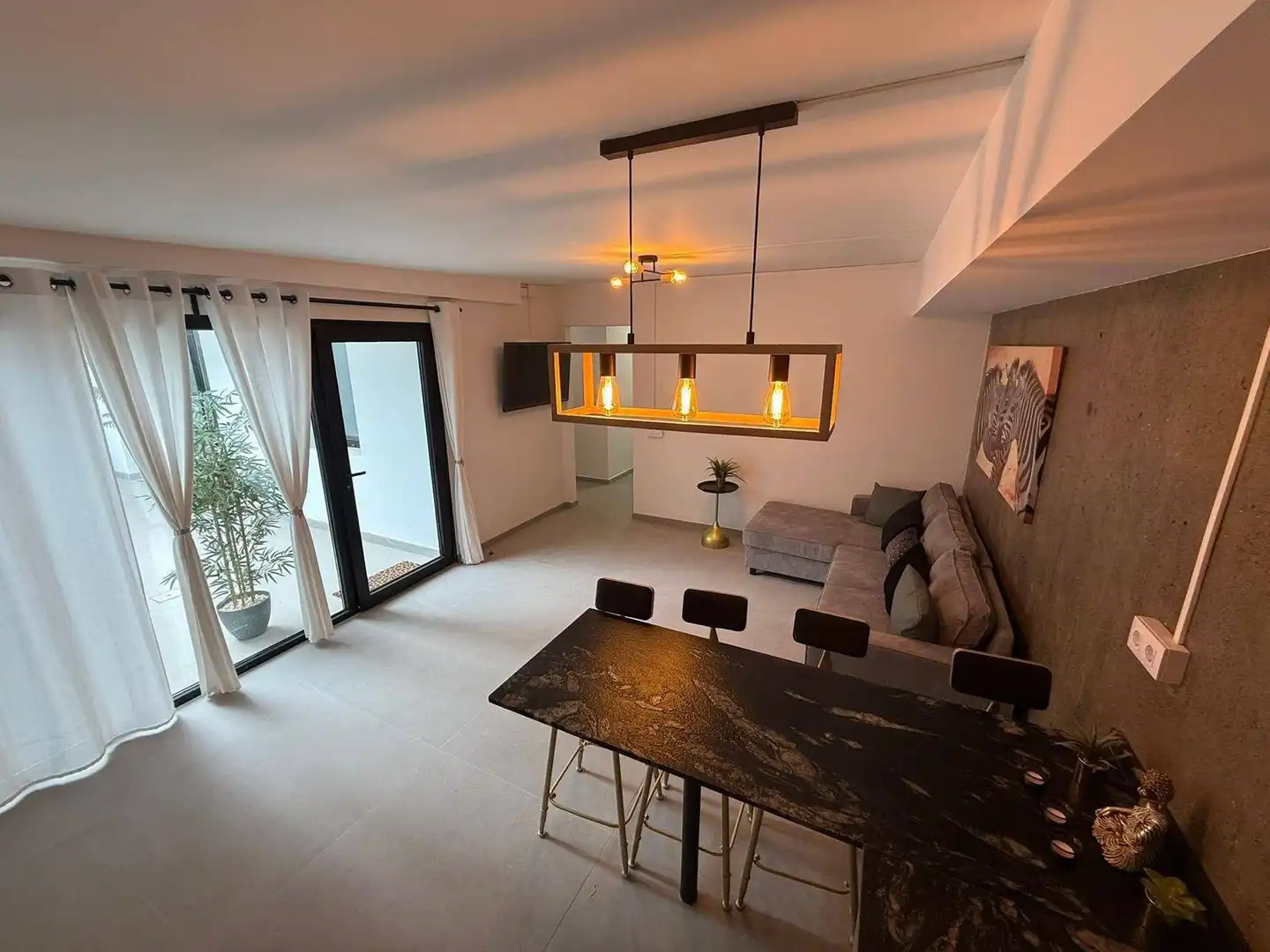 Sala de estar de Loft de alquiler en San Bartolomé de Tirajana con Aire acondicionado