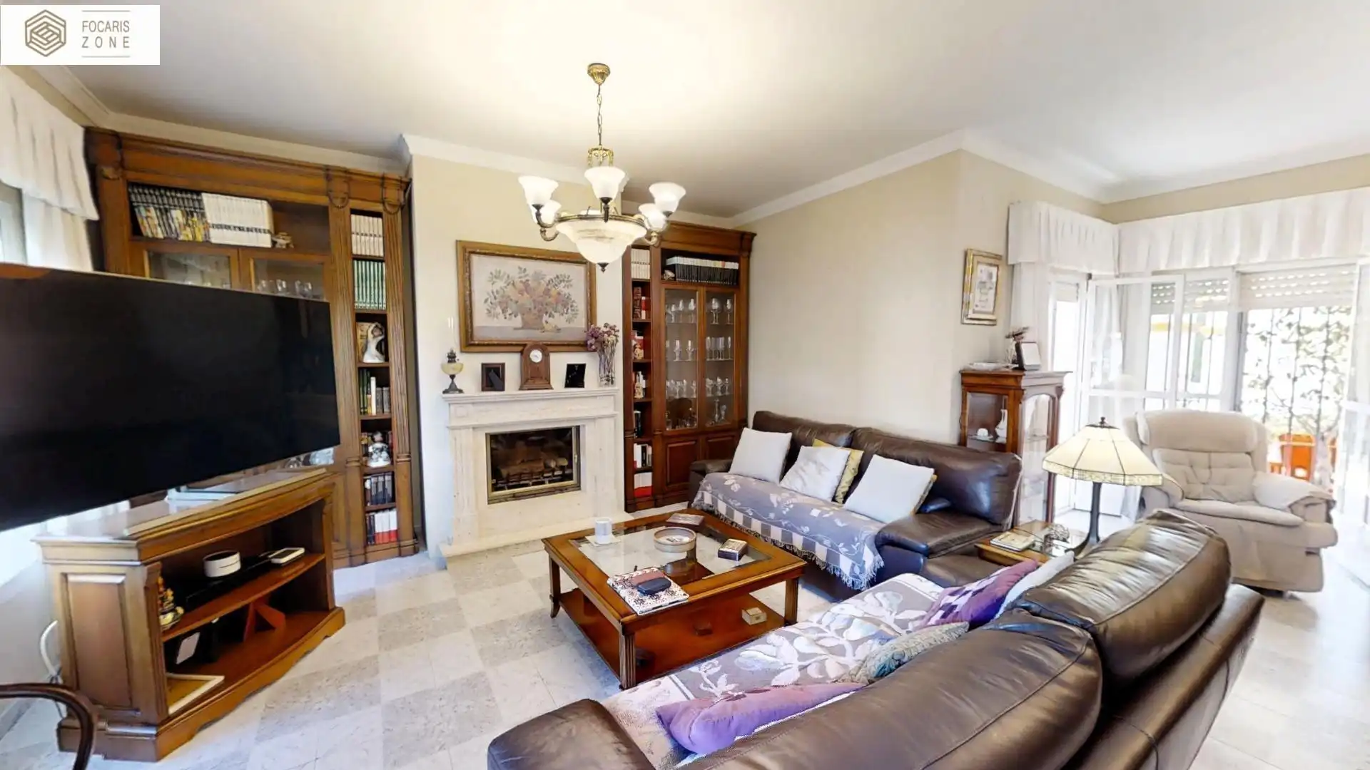Sala de estar de Casa o chalet en venta en Rincón de la Victoria con Aire acondicionado, Jardín privado y Terraza
