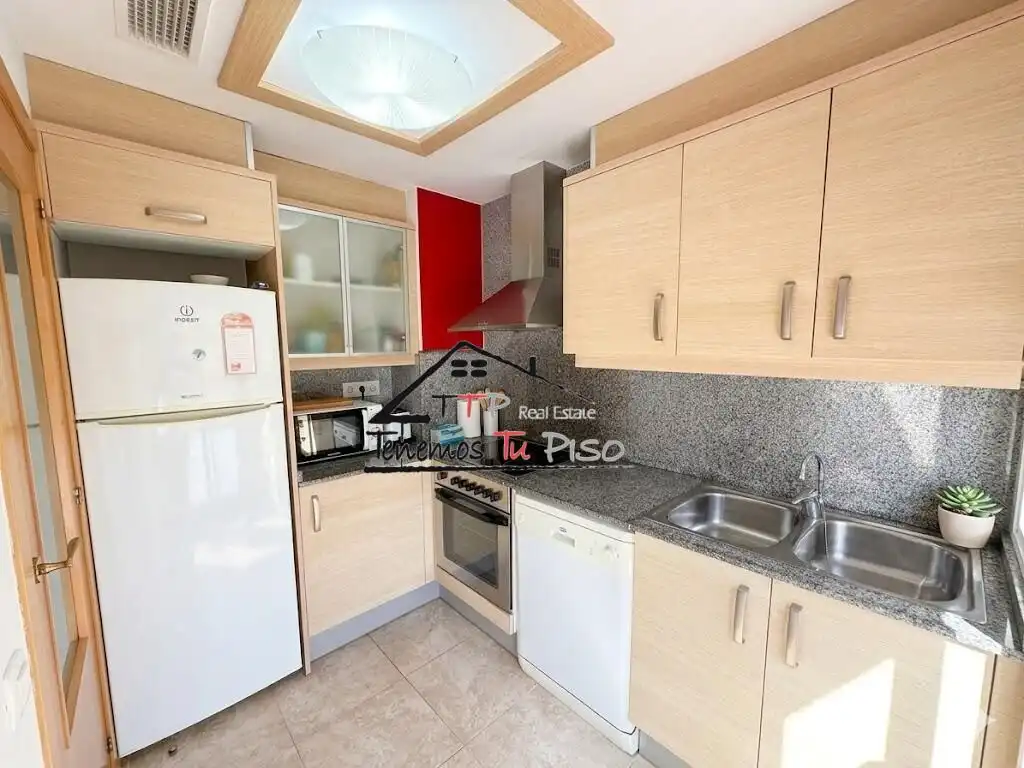 Cocina de Apartamento en venta en Benicarló con Aire acondicionado, Terraza y Amueblado