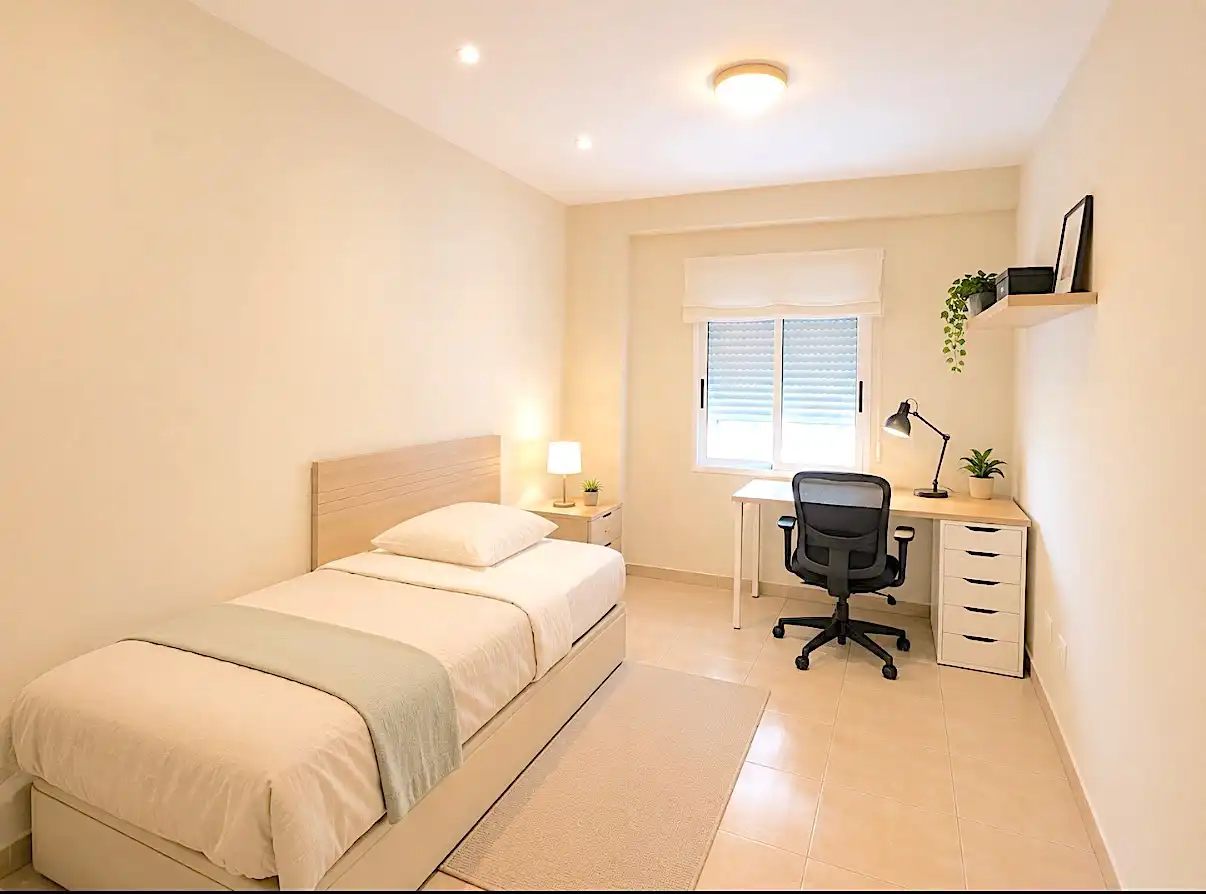 Bedroom of Flat for sale in Valencia  with Terrace