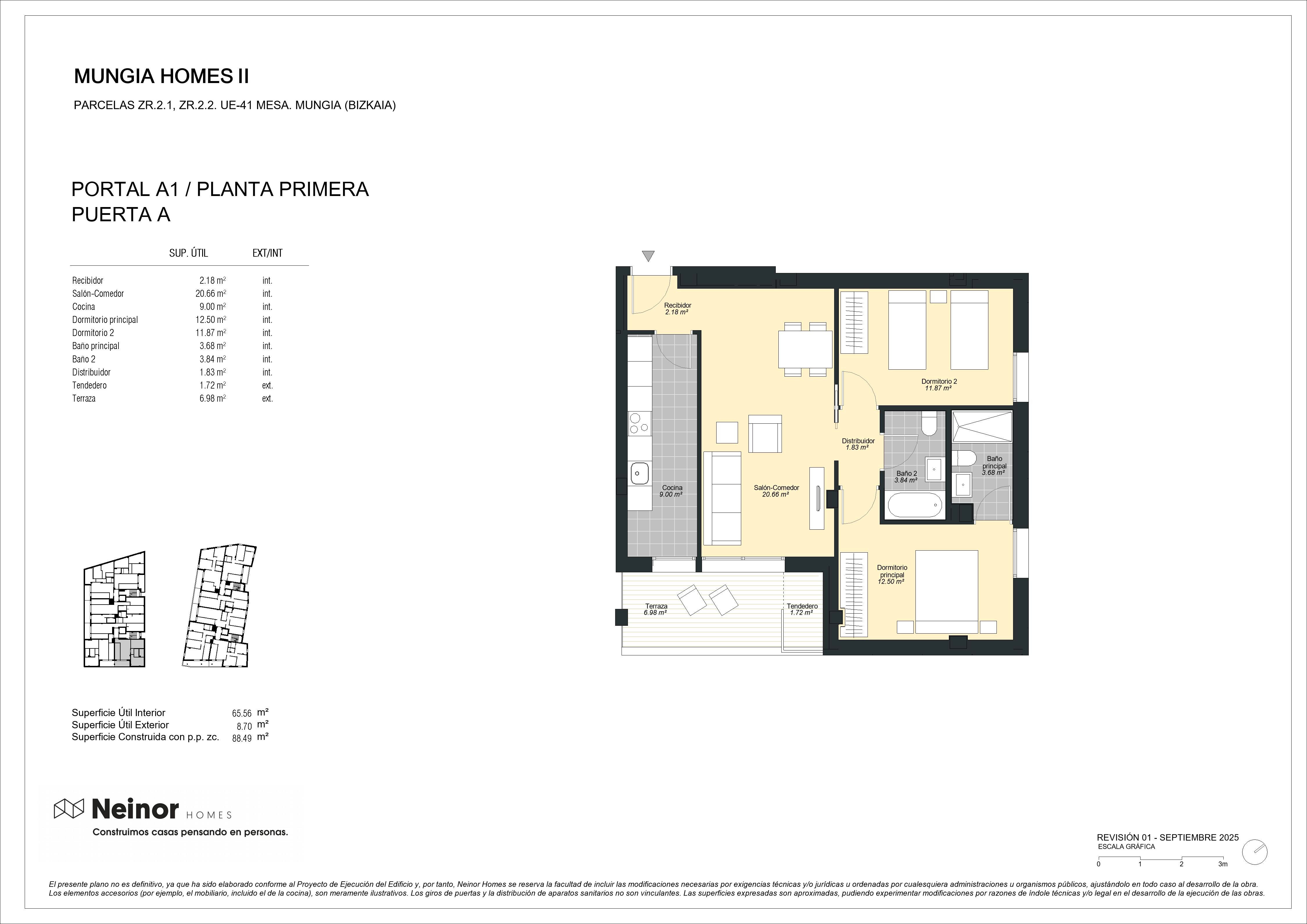 Flat for sale in   Calle Lauxeta Olerkari, Mungia