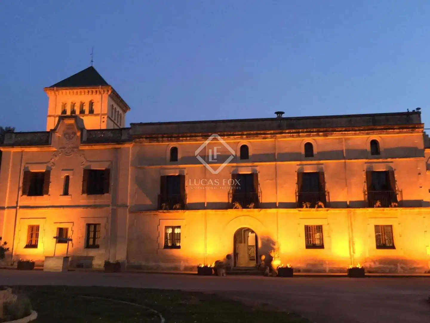 Vista exterior de Finca rústica en venta en Banyeres del Penedès con Jardín privado, Terraza y Piscina
