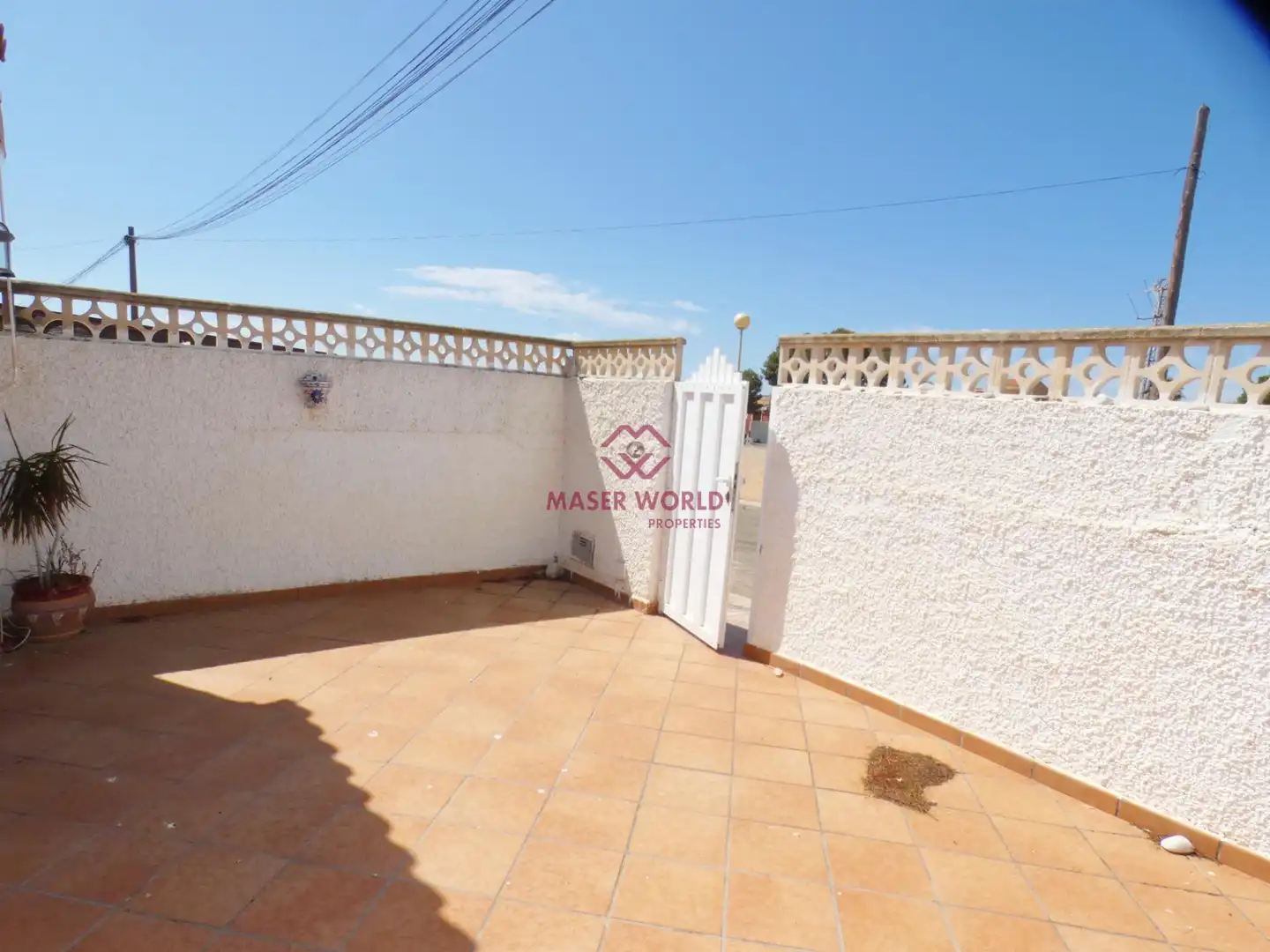 Jardí de Casa o xalet en venda en Mazarrón amb Aire condicionat, Calefacció i Jardí privat