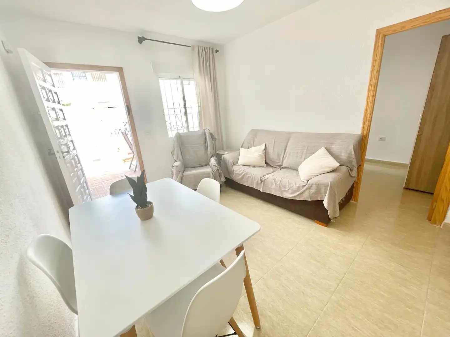 Living room of Detached homes for rent in San Javier  with Air Conditioner, Furnished and Washing machine