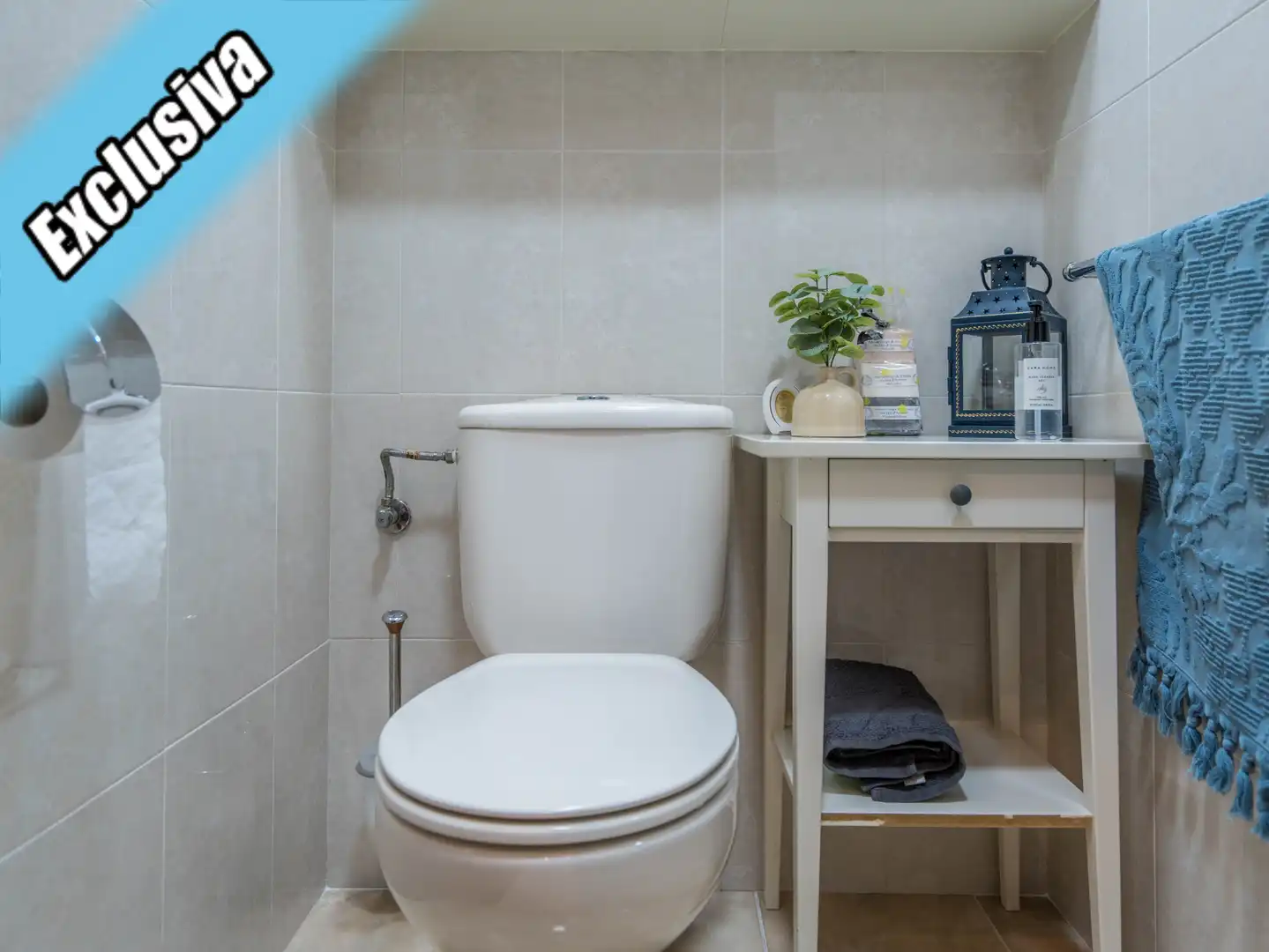 Badezimmer von Maisonette zum Verkauf in Laredo mit Heizung, Parkett und Balkon