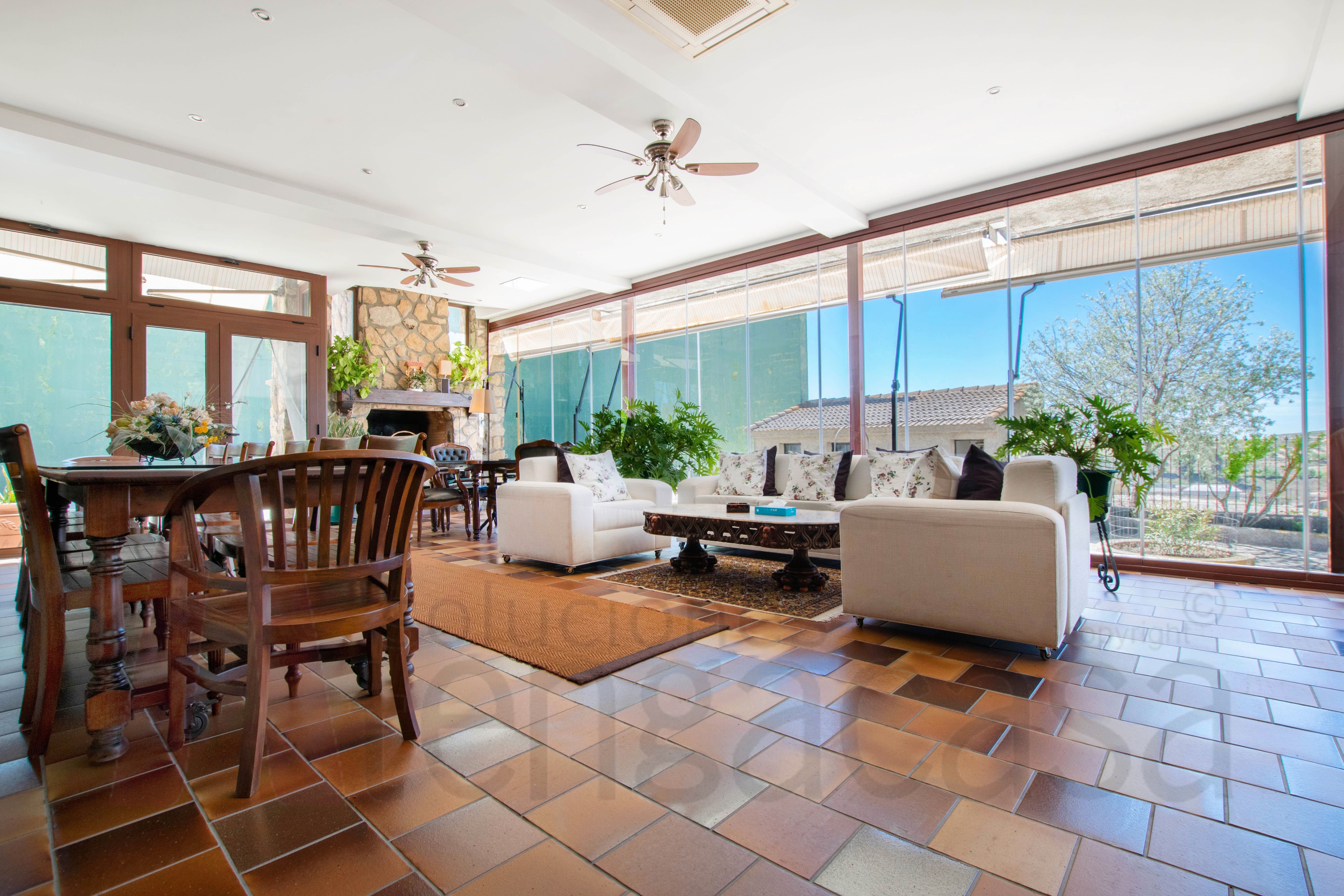Living room of House or chalet for sale in Driebes  with Air Conditioner, Heating and Private garden