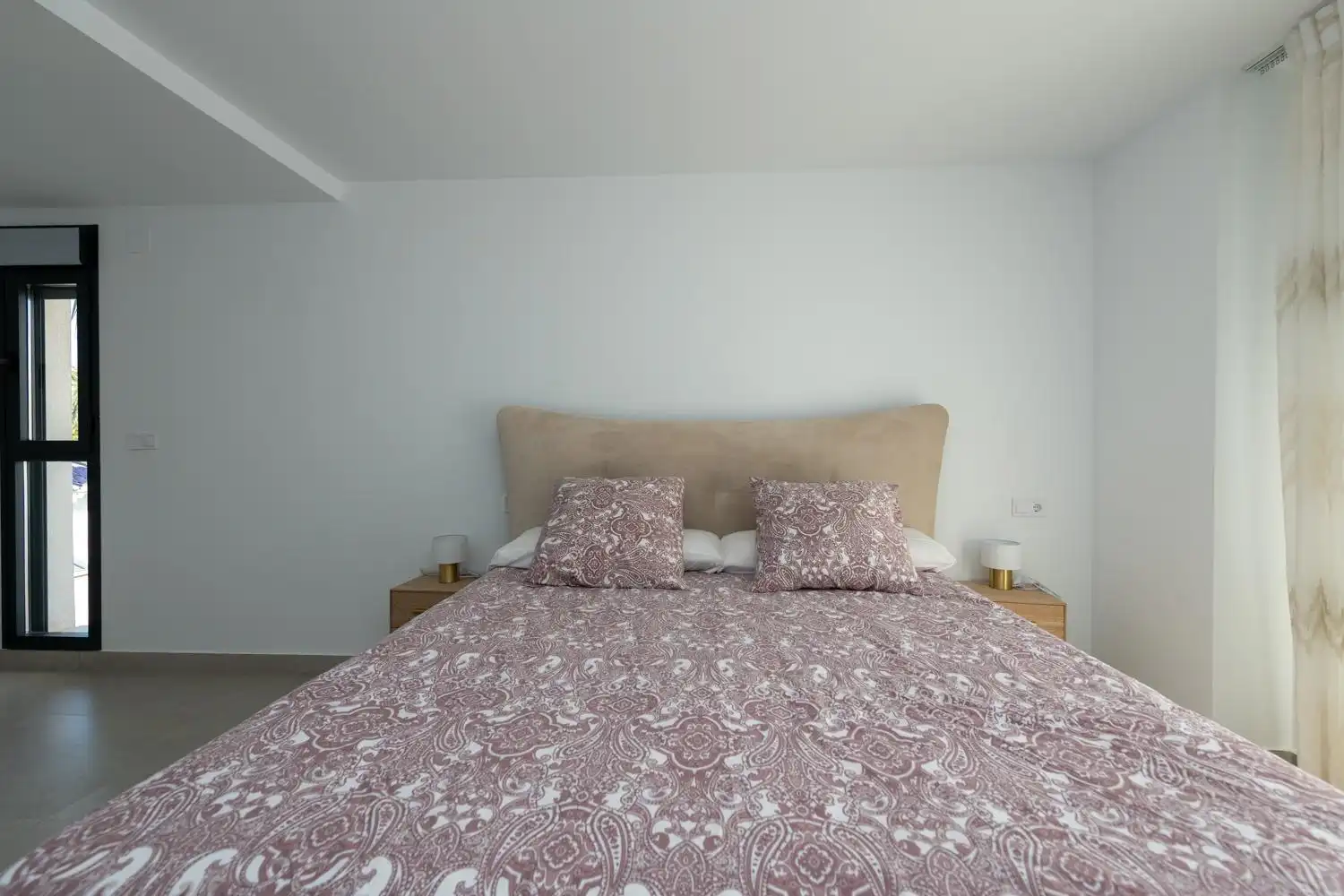 Schlafzimmer von Haus oder Chalet zur Miete in El Campello mit Klimaanlage, Privatgarten und Terrasse