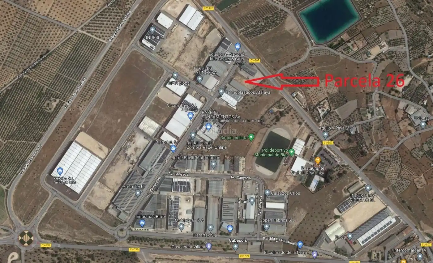 Industrial land for sale in Avinguda De Beneixama 3, imagen 2