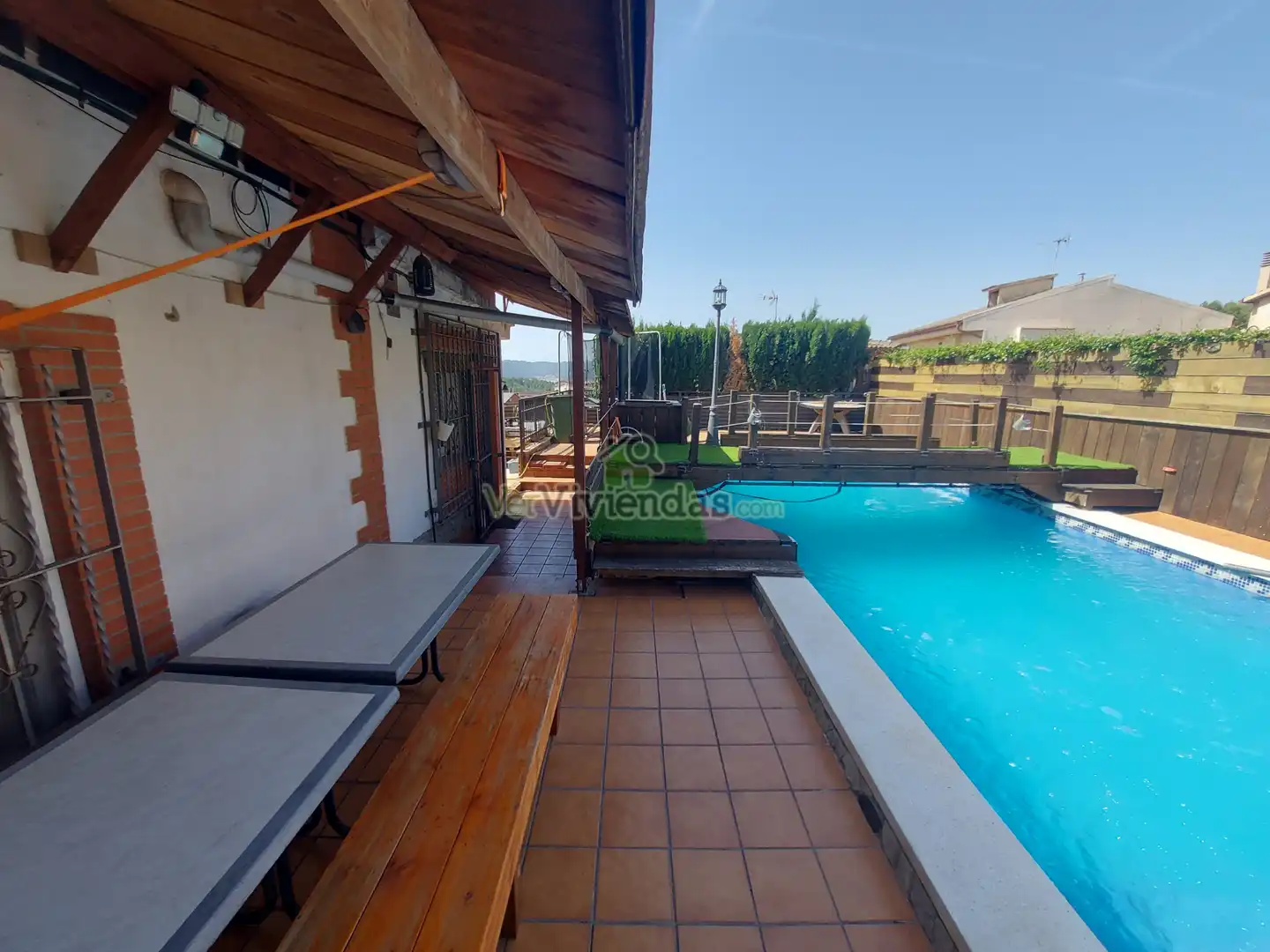 Terrassa de Casa o xalet en venda en Castellbisbal amb Aire condicionat, Calefacció i Jardí privat