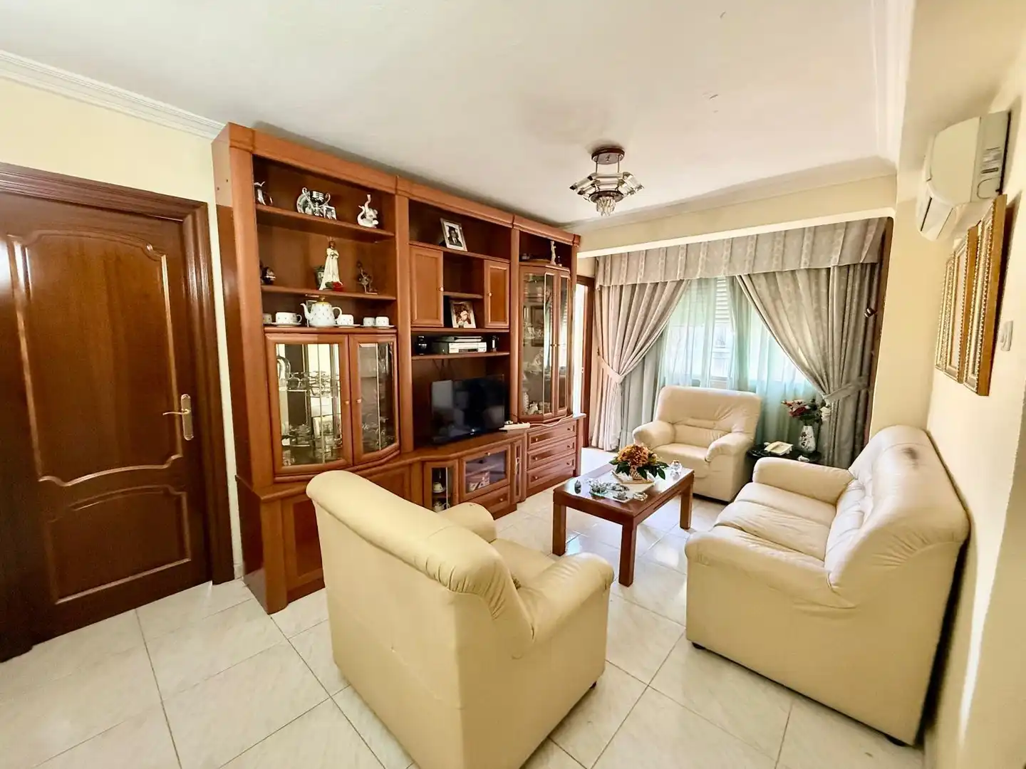 Living room of Flat for sale in Málaga Capital  with Terrace