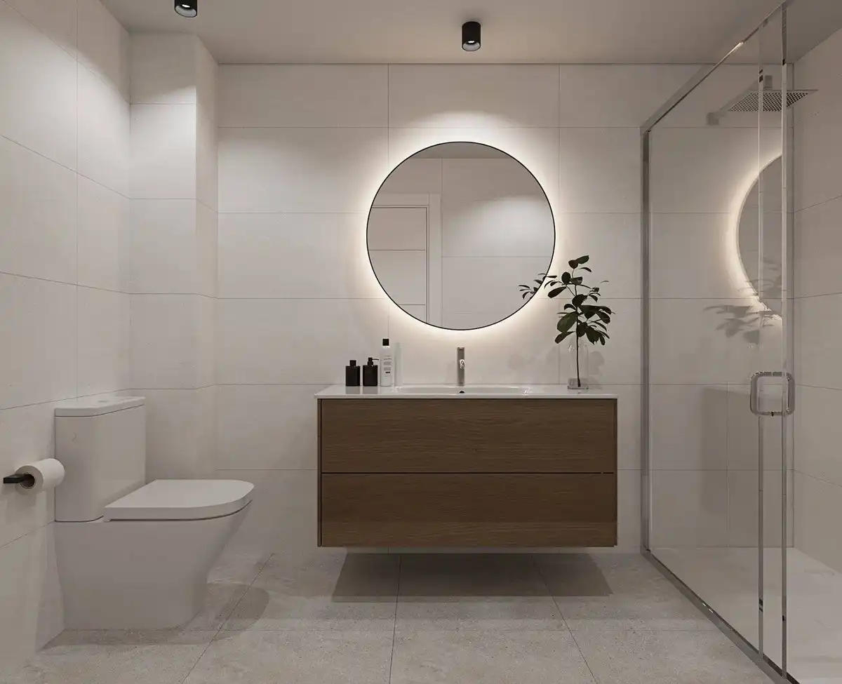 Bathroom of Duplexes for sale in Casares  with Private garden, Terrace and Storage room