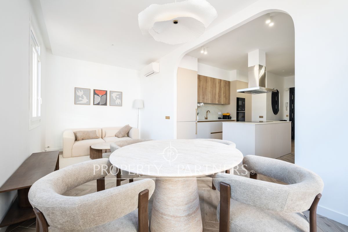 Dining room of Attic for sale in  Madrid Capital  with Air Conditioner, Heating and Terrace