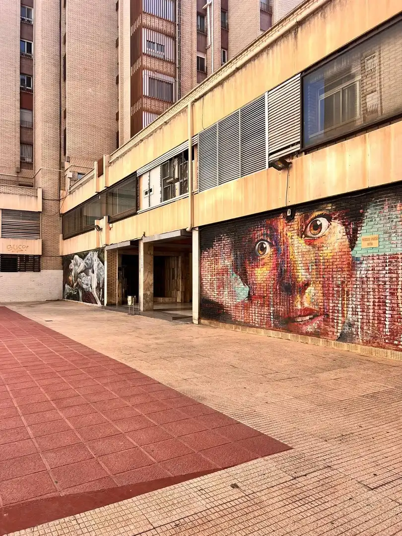 Außenansicht von Wohnung zur untervermieten in Murcia mit Klimaanlage, Heizung und Möbliert