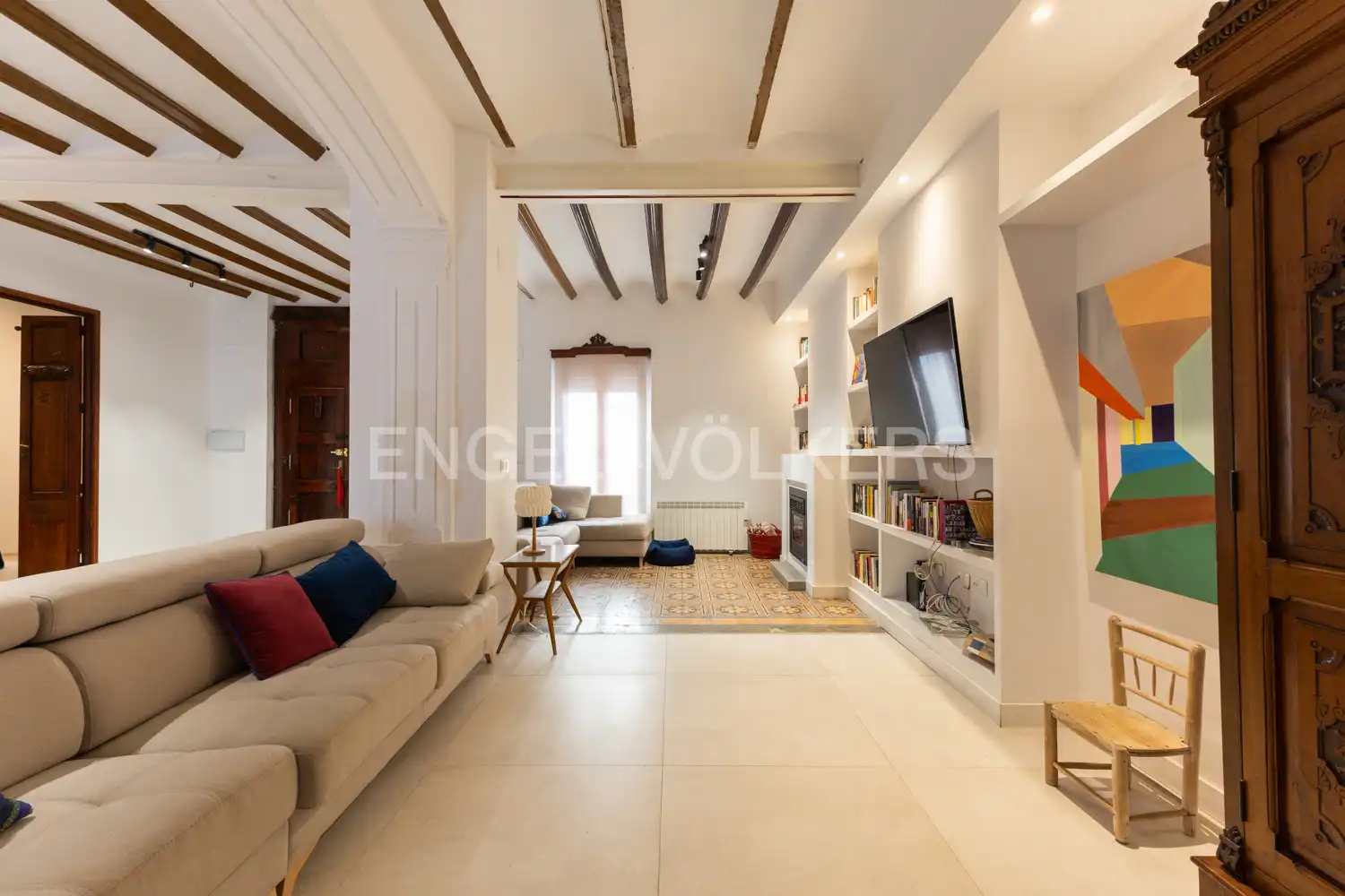 Sala d'estar de Casa o xalet en venda en Moncofa amb Calefacció, Piscina i Balcó