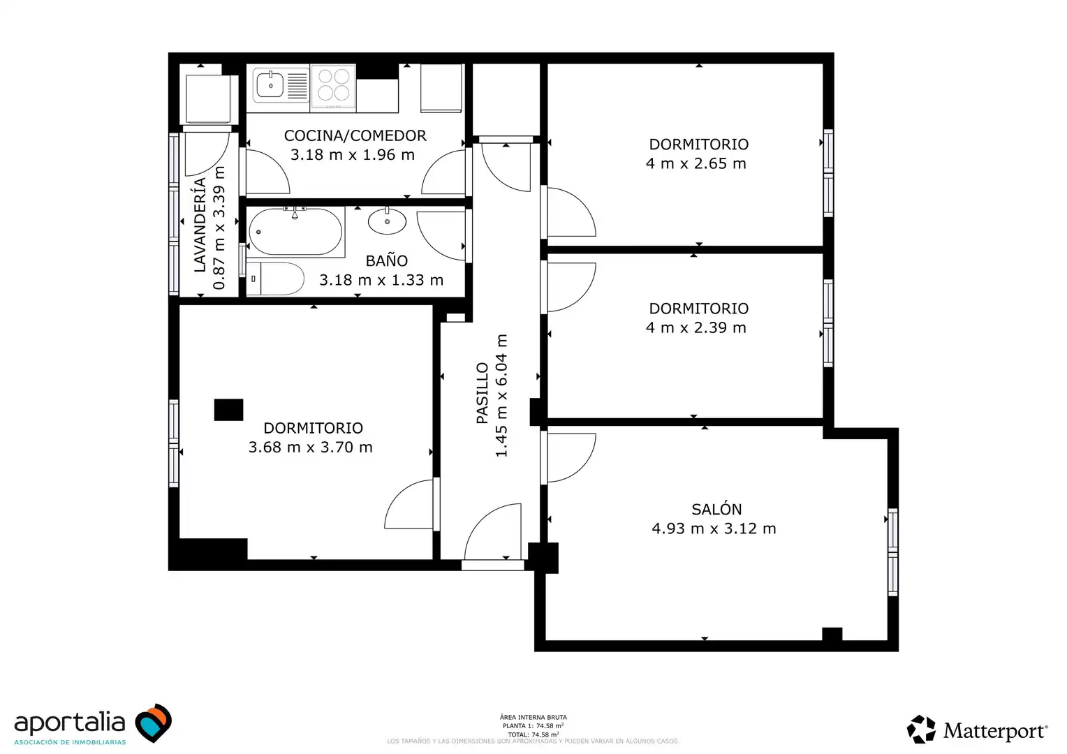 Piso en venta en Zaragoza con Calefacción y Parquet