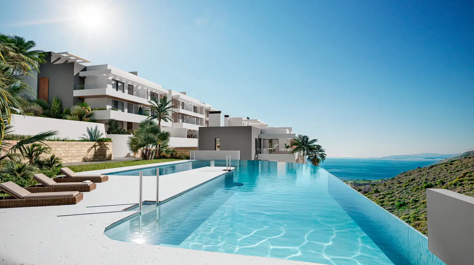 Penthouse mit Pool zum Verkauf in Manilva Pueblo, imagen 7