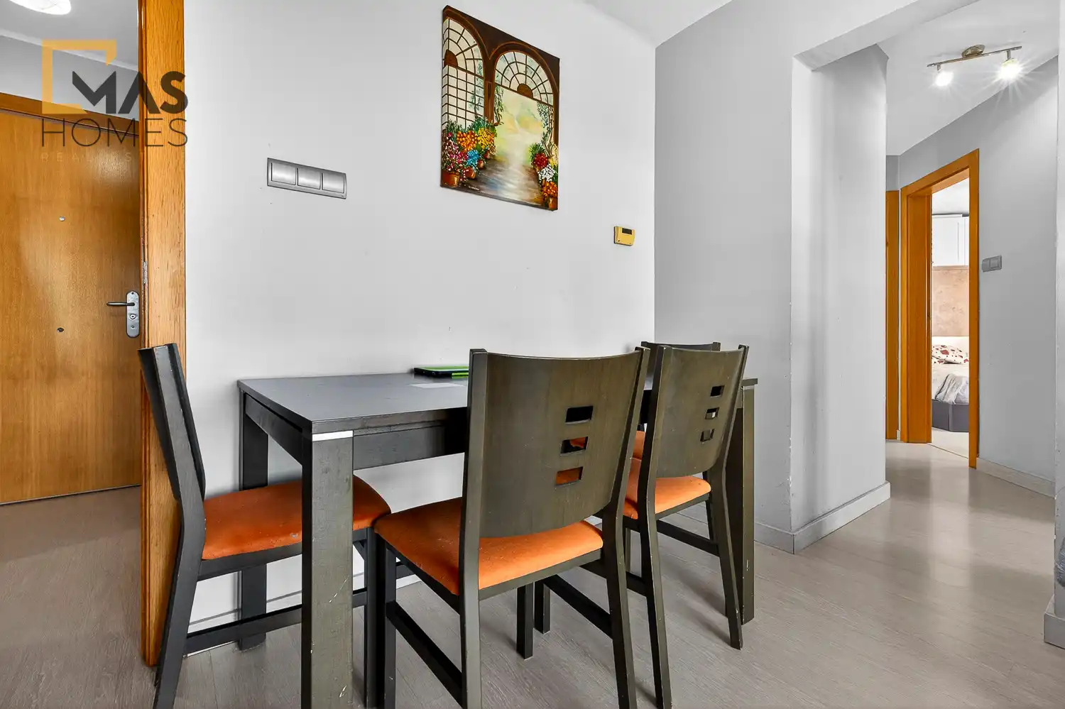 Esszimmer von Wohnung zum Verkauf in Terrassa mit Klimaanlage, Heizung und Terrasse