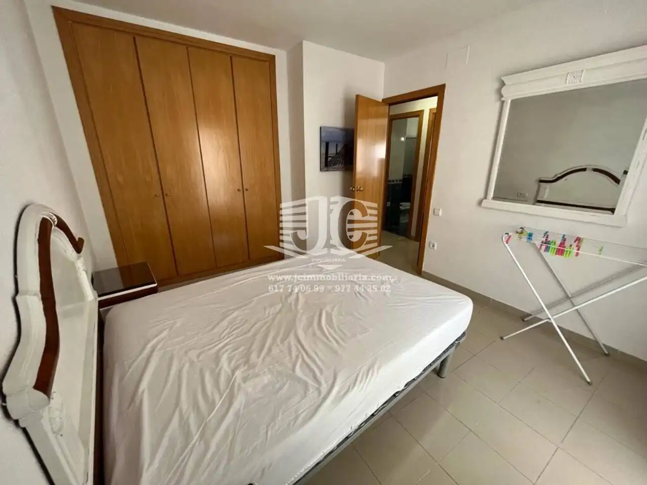 Bedroom of Flat for rent in Tortosa  with Air Conditioner, Furnished and Balcony