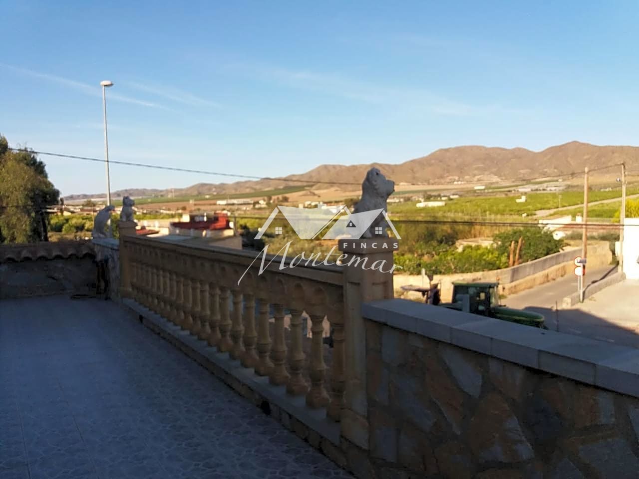 Vista exterior de Casa o chalet en venta en Lorca con Aire acondicionado, Jardín privado y Alarma