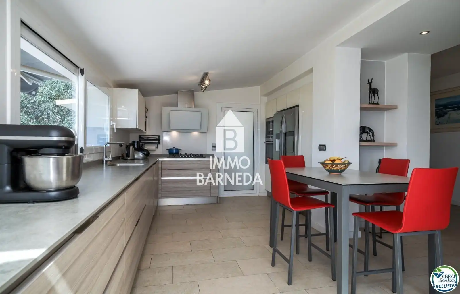Cocina de Casa o chalet en venta en Palau-saverdera con Aire acondicionado, Calefacción y Jardín privado