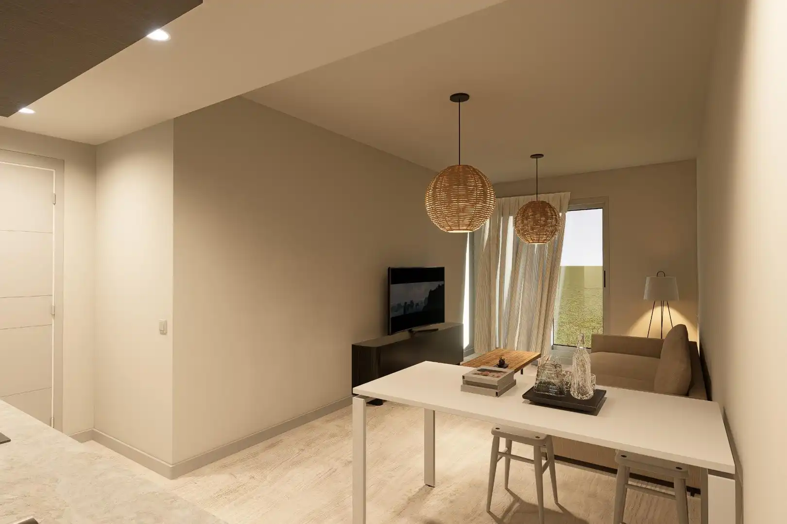 Sala d'estar de Pis en venda en Murcia amb Aire condicionat