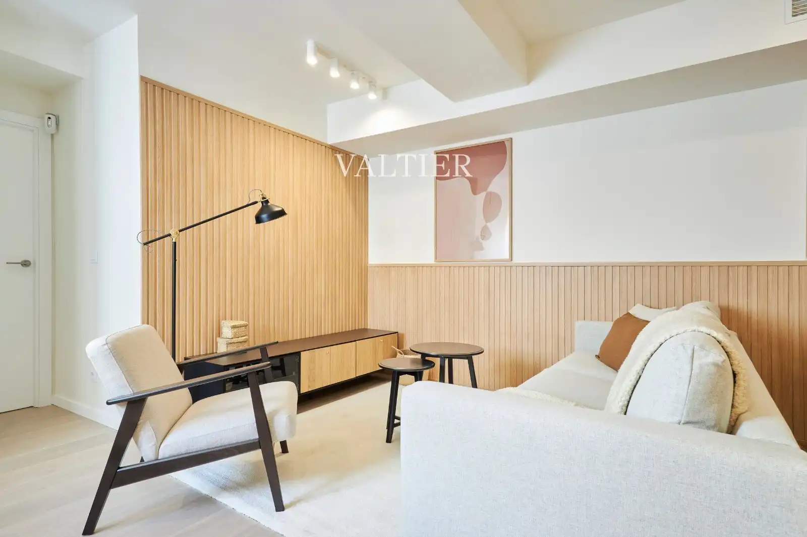 Sala de estar de Piso de alquiler en Madrid con Aire acondicionado, Calefacción y Amueblado