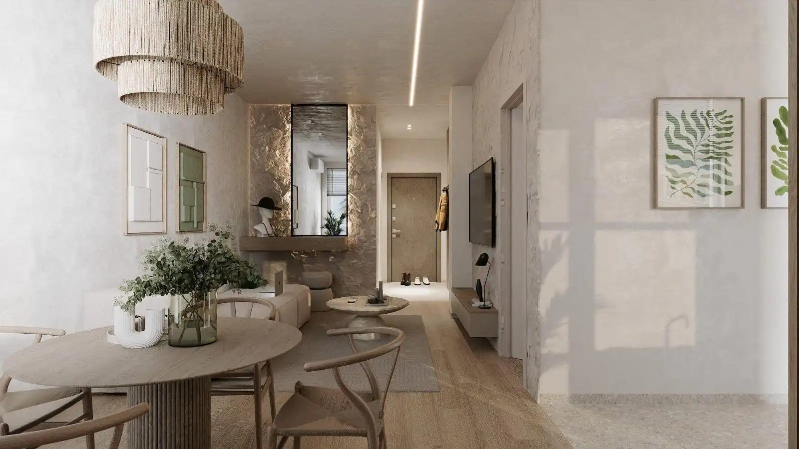 Sala d'estar de Apartament en venda en Benidorm amb Aire condicionat i Moblat