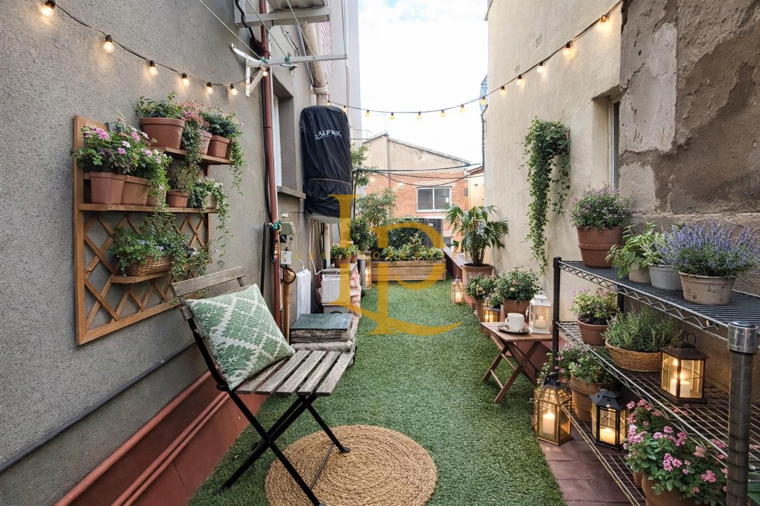 Balcony of Flat for sale in El Papiol  with Air Conditioner, Heating and Parquet flooring