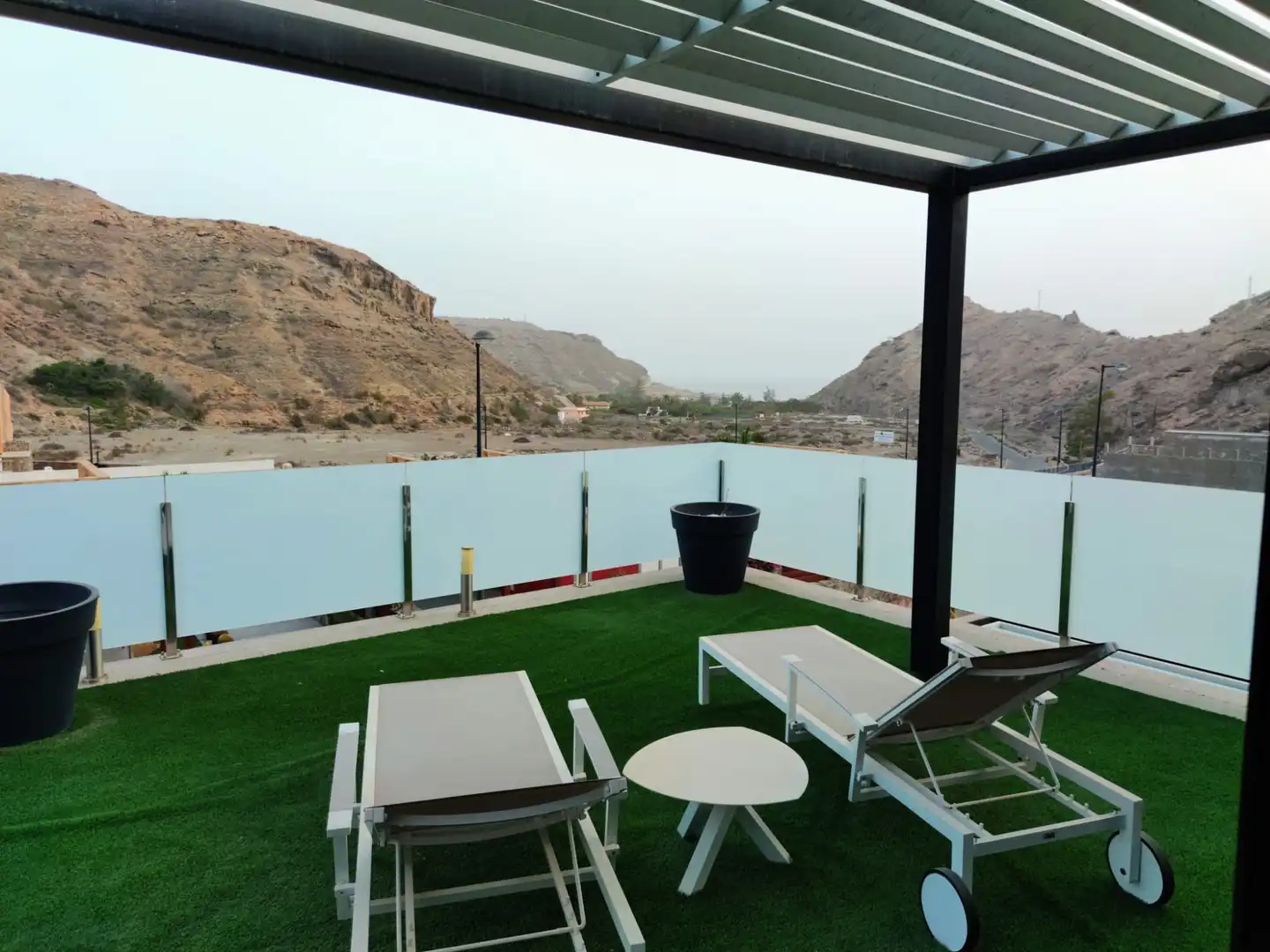 Terraza de Casa o chalet en venta en Mogán con Aire acondicionado, Jardín privado y Terraza