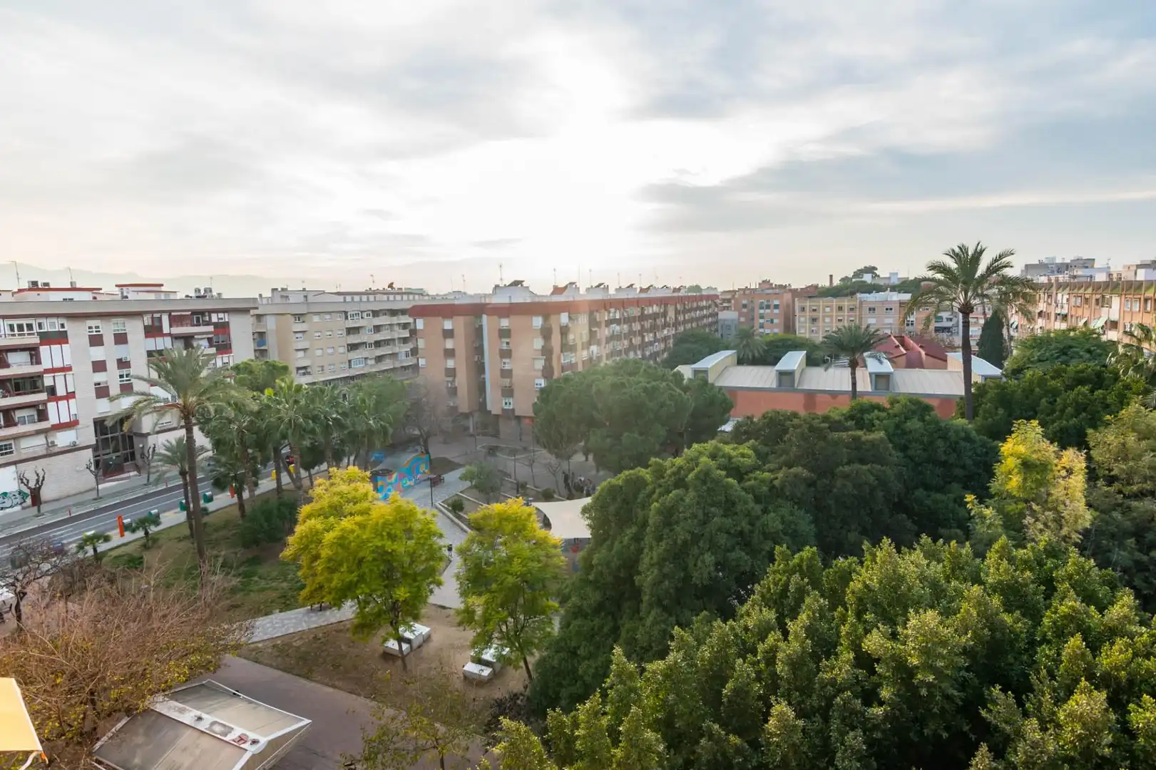 Außenansicht von Wohnung zum Verkauf in  Murcia Capital mit Klimaanlage, Parkett und Terrasse